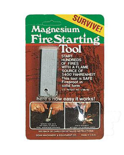 Doan® magnesium fire-starting tool