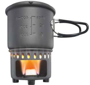 ESBIT® CS585HA cooking pot with solid fuel stove