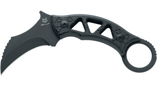 Fox Knives® Tribal K Karambit Knife (N690Co / G10)