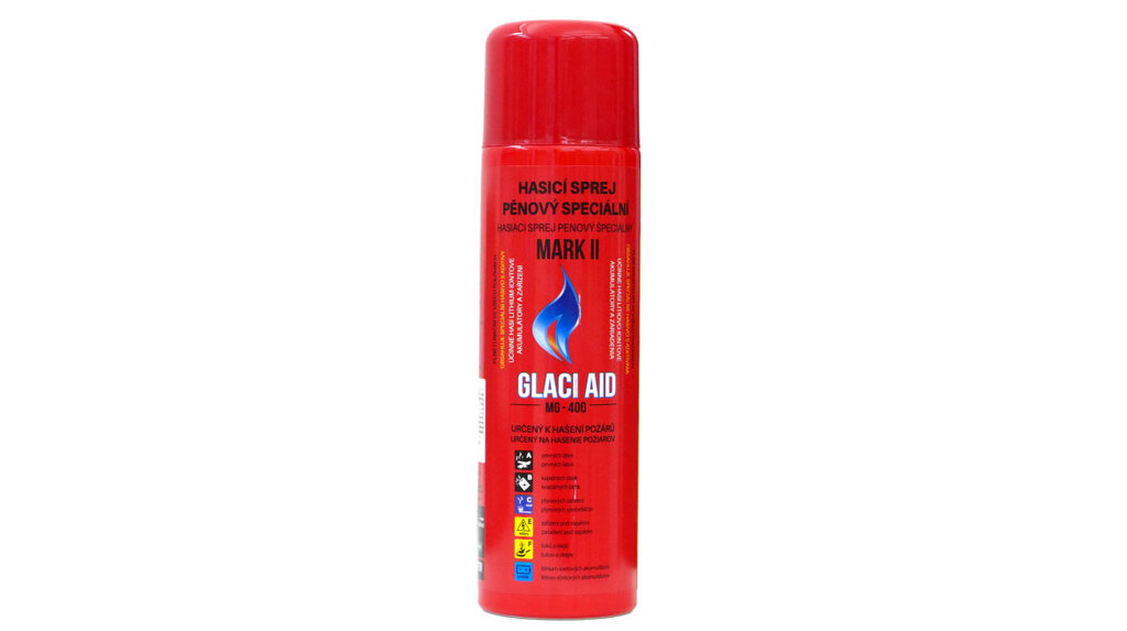 Glaci Aid® MG-400 special fire extinguisher spray