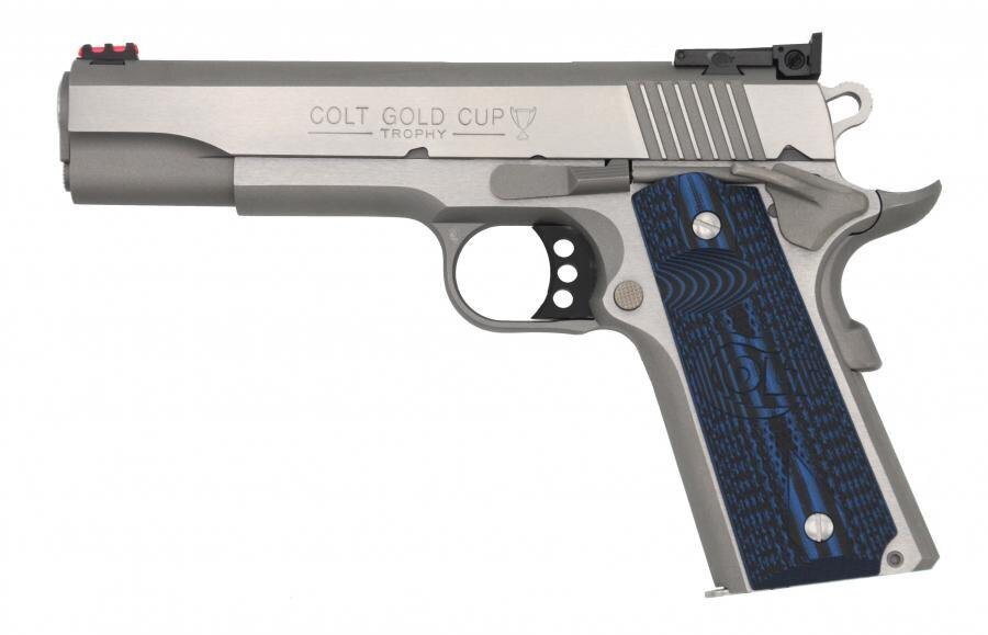 Gold Cup Stainless Pistol 5" / .45 ACP Caliber Colt®