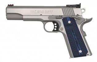 Gold Cup Stainless Pistol 5" / .45 ACP Caliber Colt®