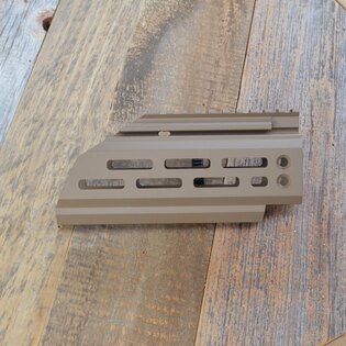 HB Industries® M-LOK® 6,84" angled upper receiver for CZ Scorpion EVO 3