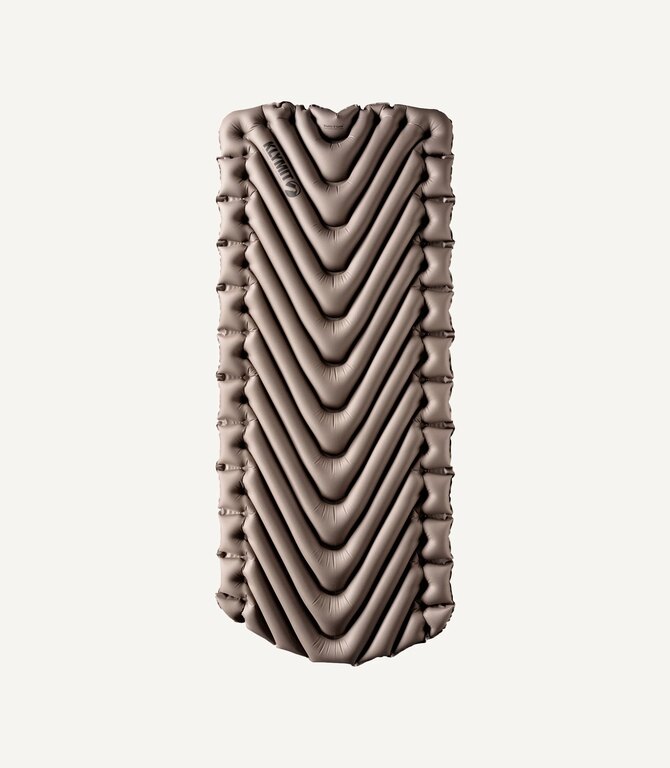 Inflatable Sleeping Pad Static V Luxe Klymit® - Stone