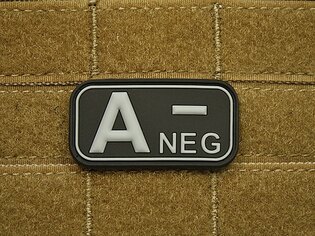 JTG® blood type patch A negative