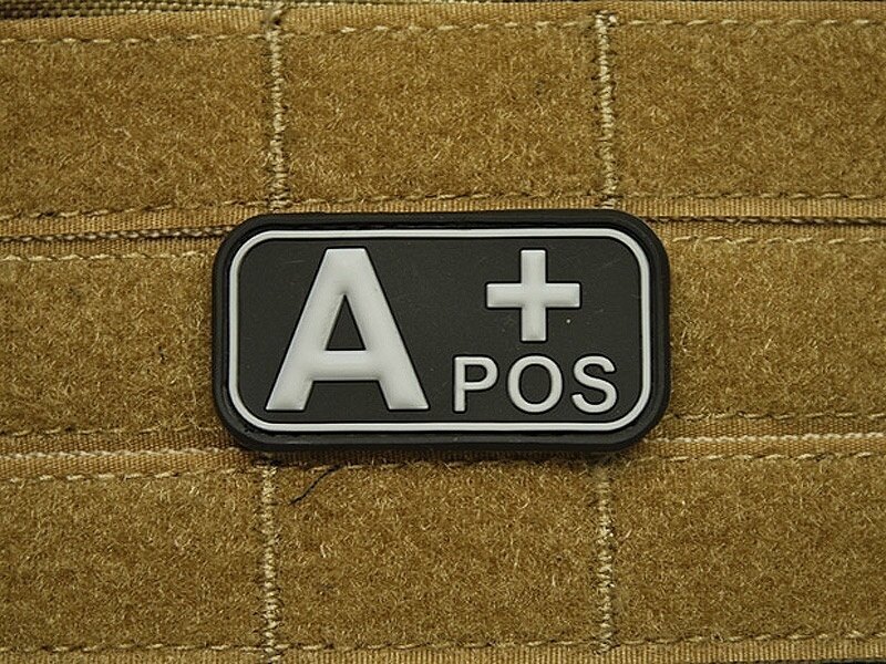 JTG® blood type patch A positive
