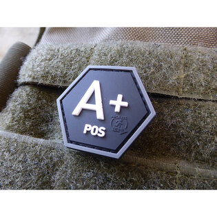 JTG® blood type patch A positive / hexagon