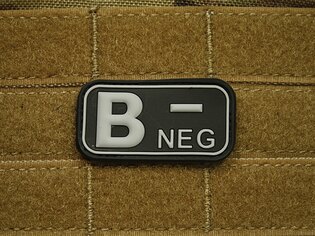 JTG® blood type patch B negative