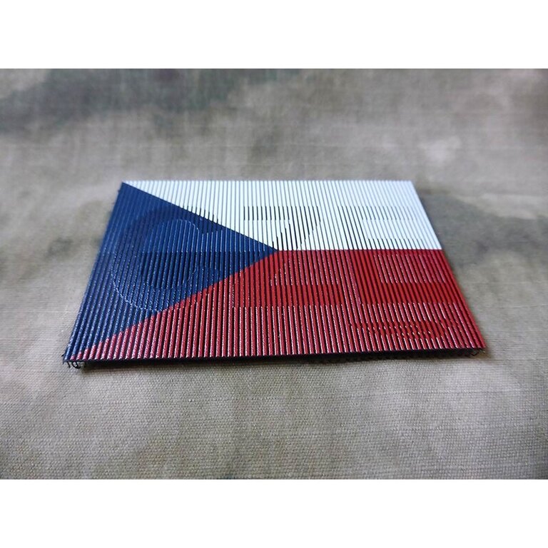 JTG® Czech flag Infrared IR patch - colored