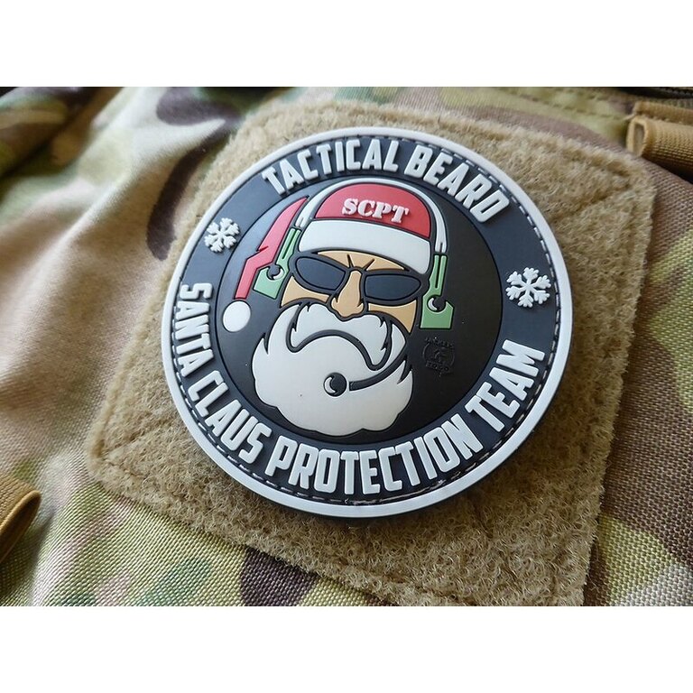 JTG® Tactical Beard Santa Claus Protection Team patch