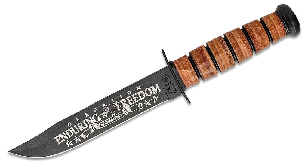 KA-BAR® US Army OEF Afghanistan fixed blade knife