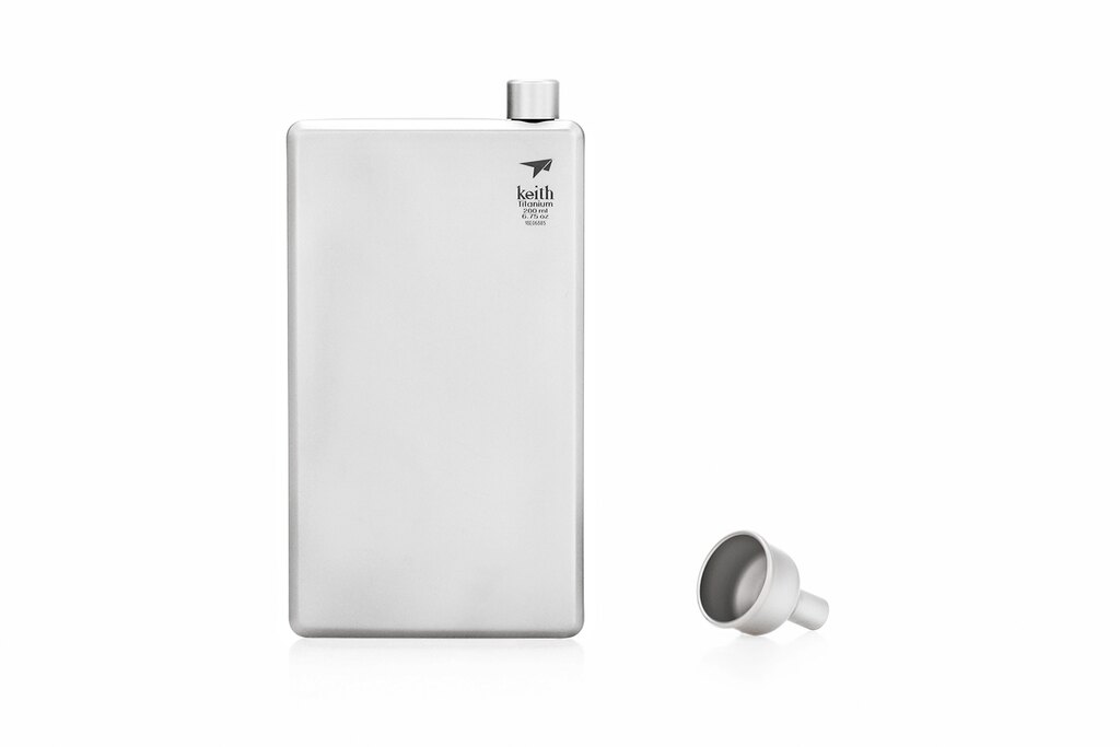 Keith® Jug titanium flask 200 ml