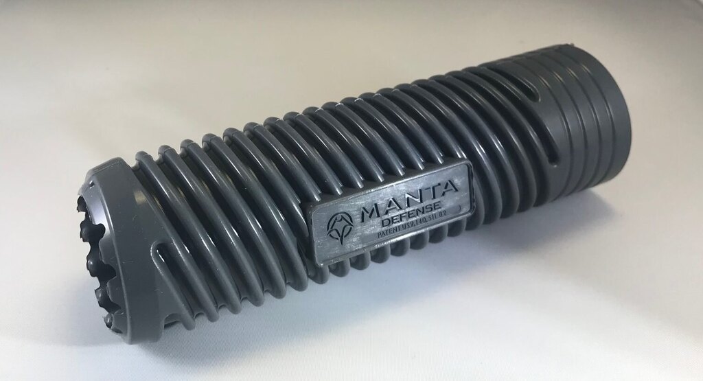 Krytka na tlumič V2 Cover 7.0″x1.5″ Manta Defense® / ráže .223, .300, .308, 5.56, 7.62