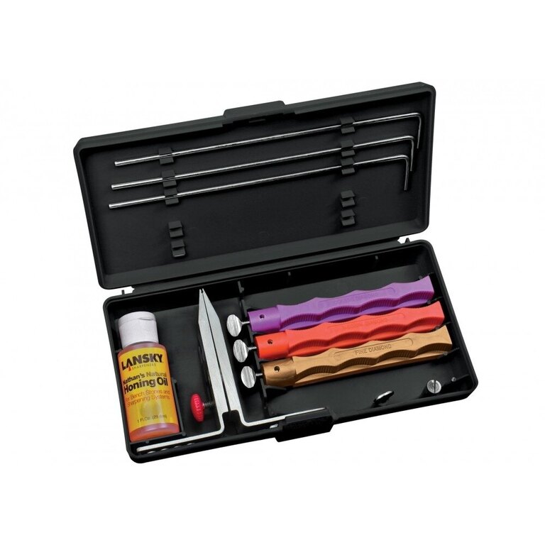 Lansky® 3 - Stone Standard Diamond System Sharpening Kit 