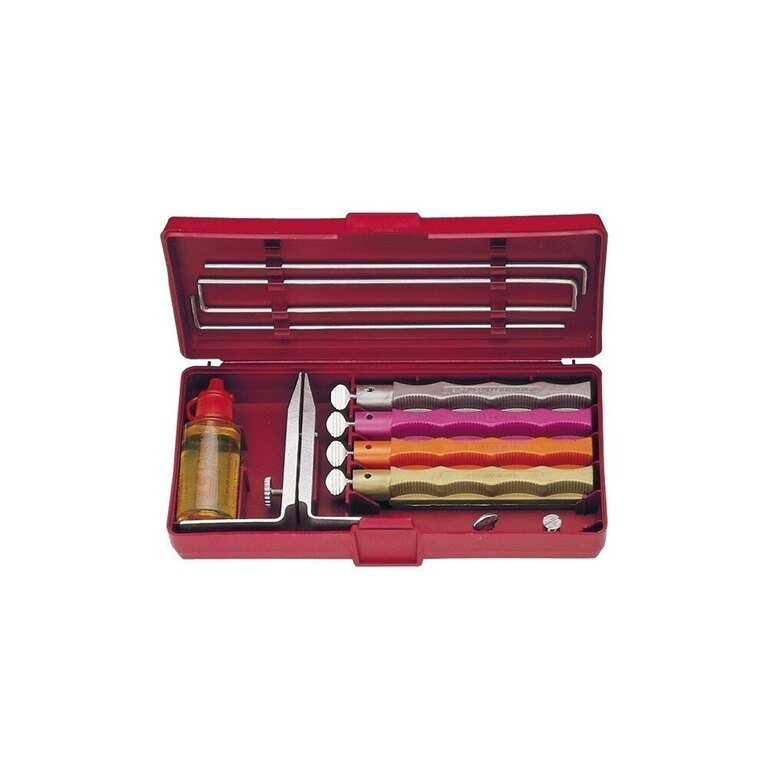 Lansky® 4 - Stone Deluxe Diamond System Sharpening Kit 