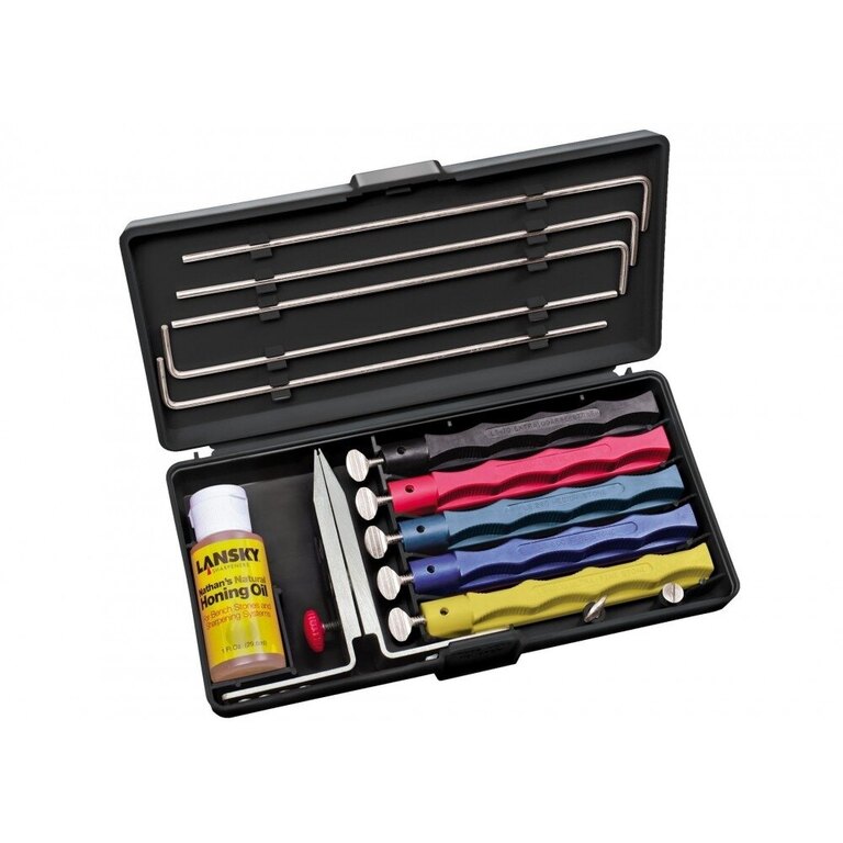 Lansky® Deluxe 5 - Stone System Sharpening Kit 