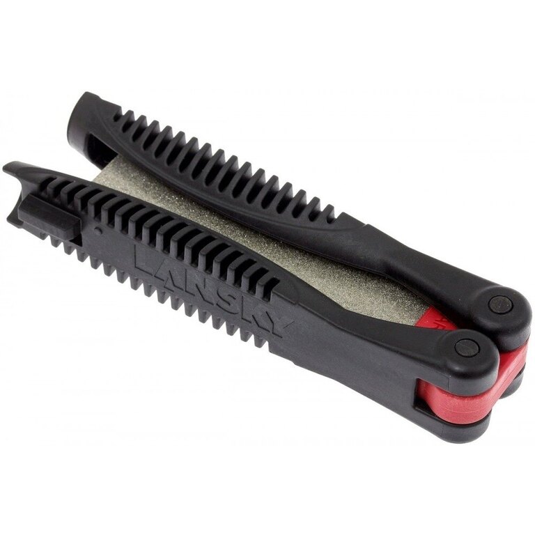 Lansky® Double Diamond Paddle folding sharpening stone - Coarse + Fine