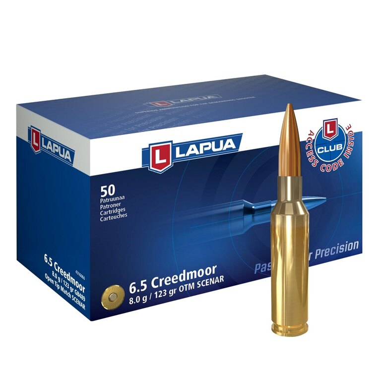 Lapua® OTM Scenar Ammunition / .338 Magnum / 300 grs / 10 pcs