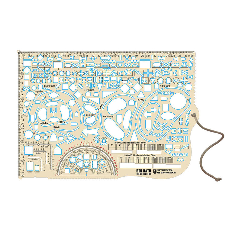 M-Tac® Ecopybook NATO Large Ruler