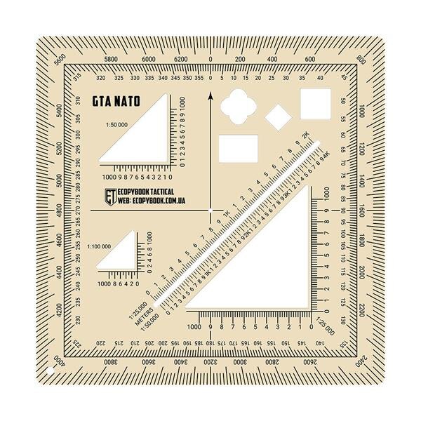 M-Tac® GTA NATO Ecopybook ruler