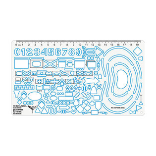 M-Tac® NATO/UA Ecopybook Tactical Map Ruler