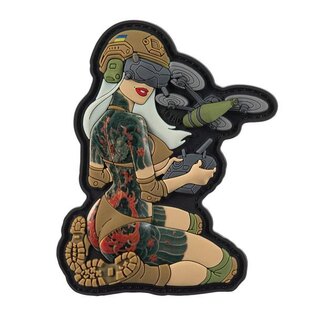 M-Tac® Tactical Girl Pin-Up Drone patch