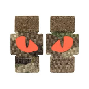 M-Tac® Tiger Eyes Laser Cut patch, 2 pcs