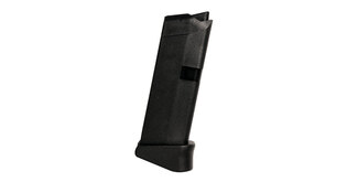 Magazine with +0 base pad for Glock® 42 pistol, 6 rounds, caliber 9 mm