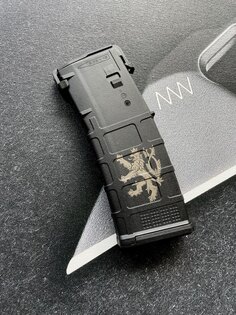 Magpul® magazine for AR15, 30 rounds, cal. 5.56×45 NATO / Czech lion