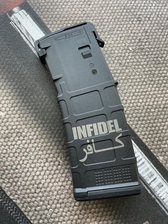 Magpul® magazine for AR15, 30 rounds, cal. 5.56×45 NATO / Infidel