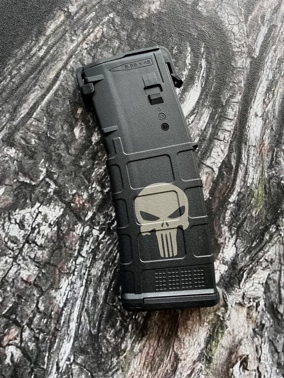 Magpul® magazine for AR15, 30 rounds, cal. 5.56×45 NATO / Punisher