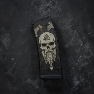 Magpul® PMAG® 30 AR/M4 Magazine 5.56×45 NATO, 30-Round / Viking Skull