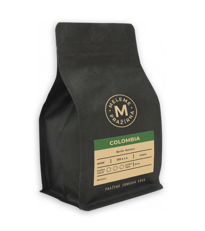 Meleme Pražírna® Colombia Nariño Buesaco Whole Bean Coffee