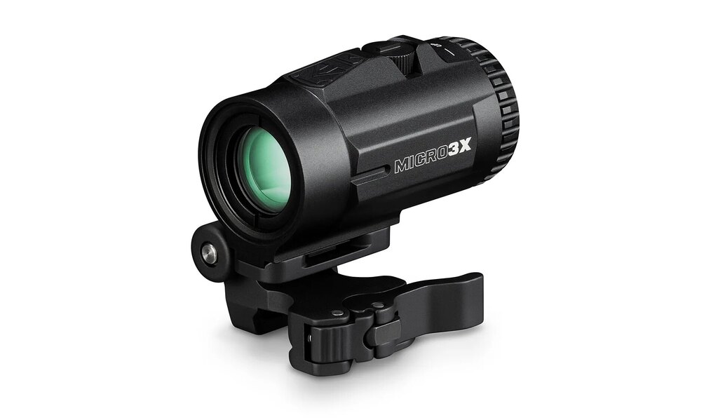 Micro 3x Magnifier in front of the Vortex® collimator