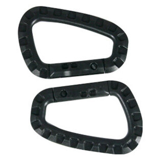 Mil-Tec® ABS carabiner, 2 pcs