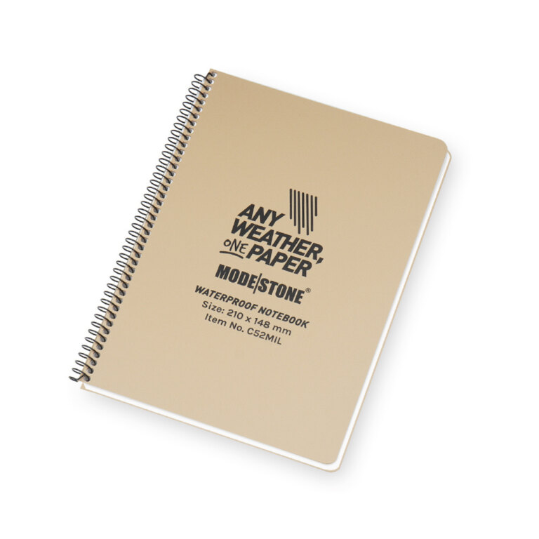 Modestone® Military Waterproof Notebook 210 × 148 mm / 50 Sheets