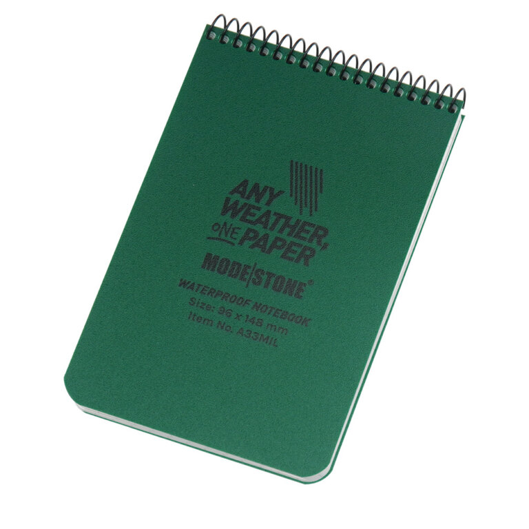 Modestone® Military Waterproof Notebook 96 × 148 mm / 50 Sheets