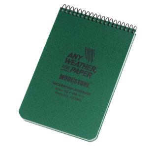 Modestone® Military Waterproof Notebook 96 × 148 mm / 50 Sheets