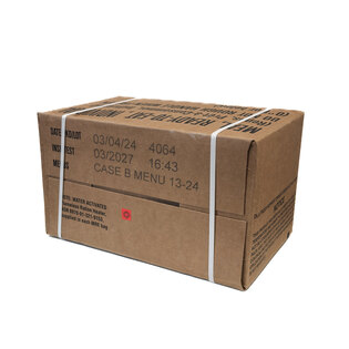 MRE US Army® Combat Rations – Box B (Menu 13–24)