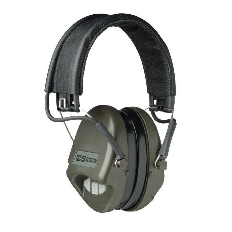 MSA® Sordin Supreme Basic Electronic Earmuff - green
