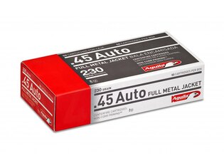 Náboje FMJ Aquila® / 45 Auto / 230 grs / 50 ks