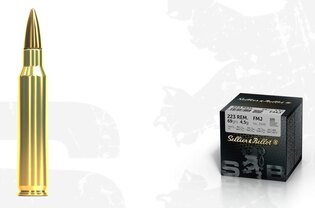 Náboje FMJ Sellier & Bellot® / .223 Rem / 4,5 g - 69 grs / 25 ks
