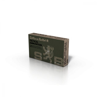 Náboje FMJ Sellier&Bellot® / 300 AAC Blackout / 8 g - 124 grs / 20 ks