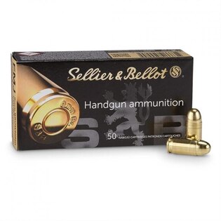 Náboje FMJ Sellier&Bellot® / 9 mm Brouwning Court / 6 g - 92 grs / 50 ks