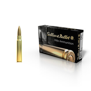 Náboje JS FMJ Sellier&Bellot® / 8x57R / 12,7 g - 196 grs / 20 ks