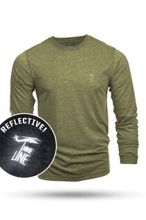 Nine Line® Reflective Dropline Logo long sleeve shirt