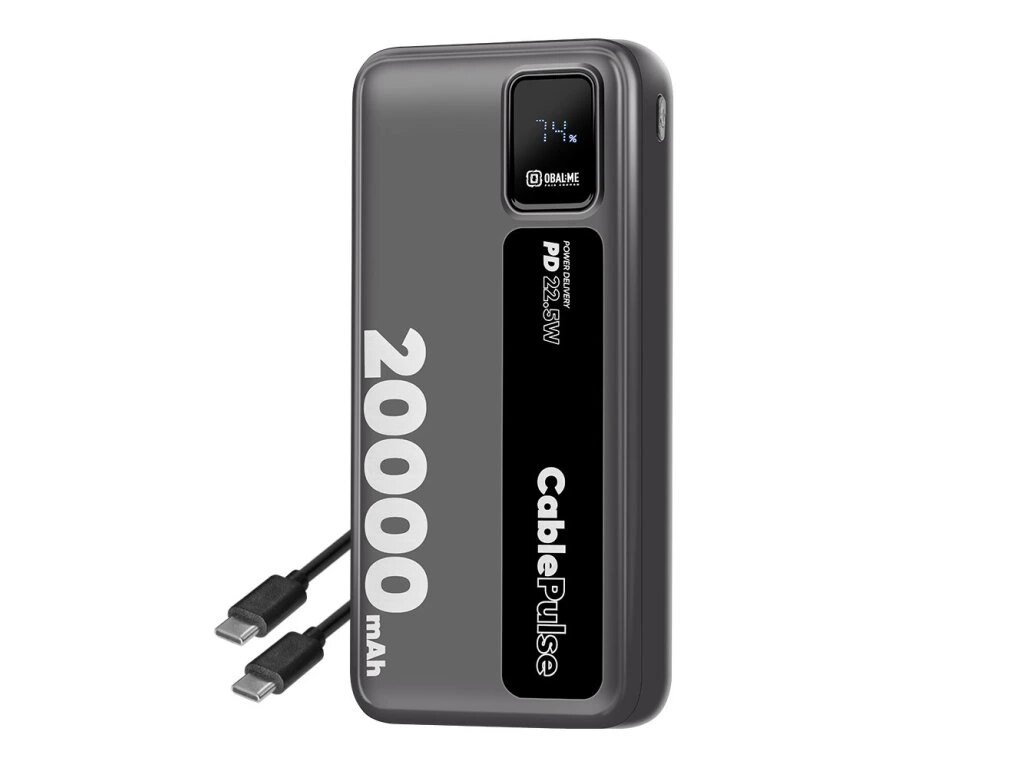 OBAL:ME® CablePulse Power Bank 20,000 mAh