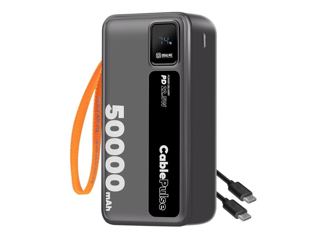 OBAL:ME® CablePulse Power Bank – 50,000 mAh