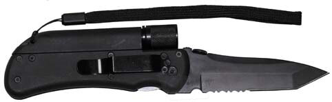 Pocket survival knife MFH 4in1