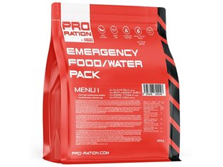 Pro Ration® Emergency Food / Water, MENU I